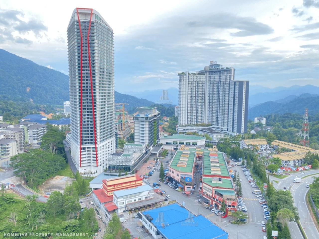 Vista Residences Genting Highlands Free Wifi & 1 Parking Exteriör bild